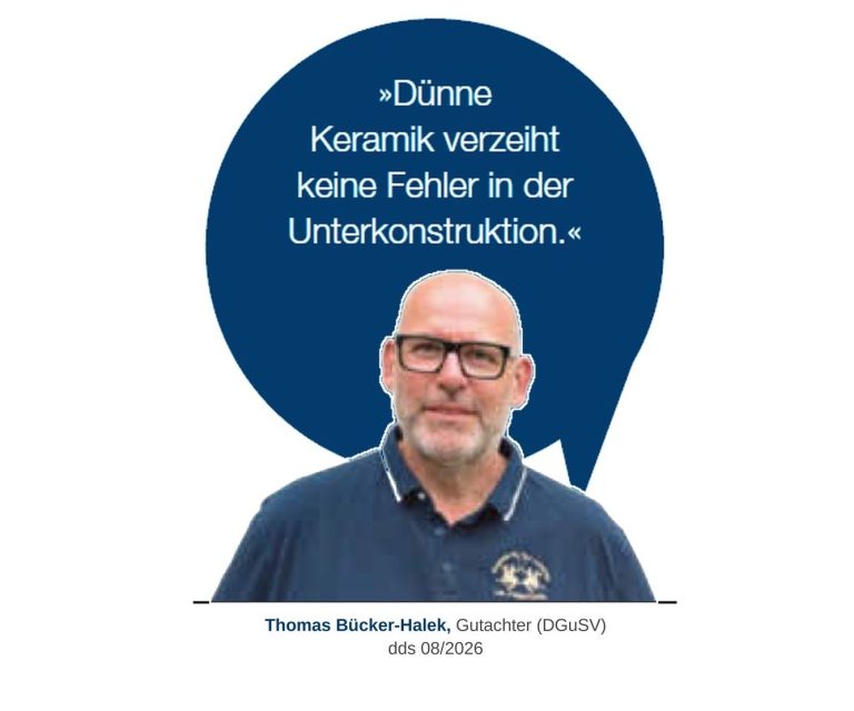 Küchensachverständiger Thomas Bücker-Halek zu Spannungsschäden an Keramik-Arbeitsplatten